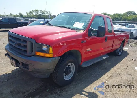 2001 Ford F-250 Lariat/Xl/Xlt z USA, uszkodzony, nr VIN 1FTNX21F31EC01329